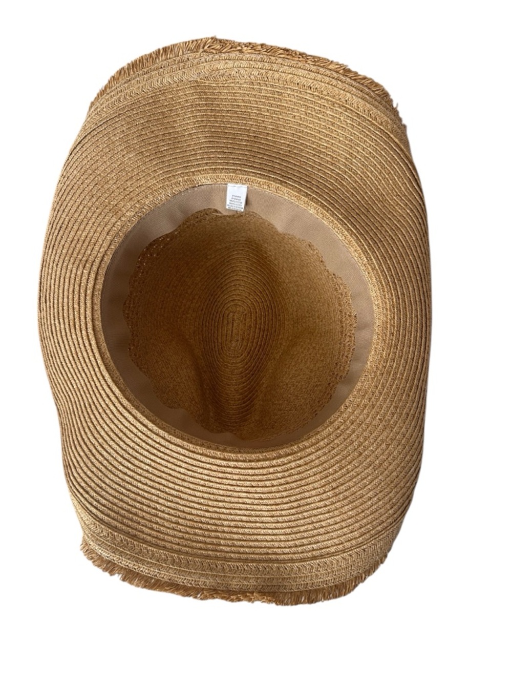 Women’s Straw Cowboy Sun Hat - Natural Tan Country Festival Concert - Picture 3 of 3
